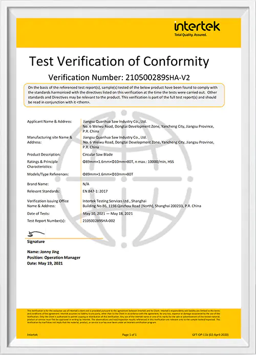 Certificate 10