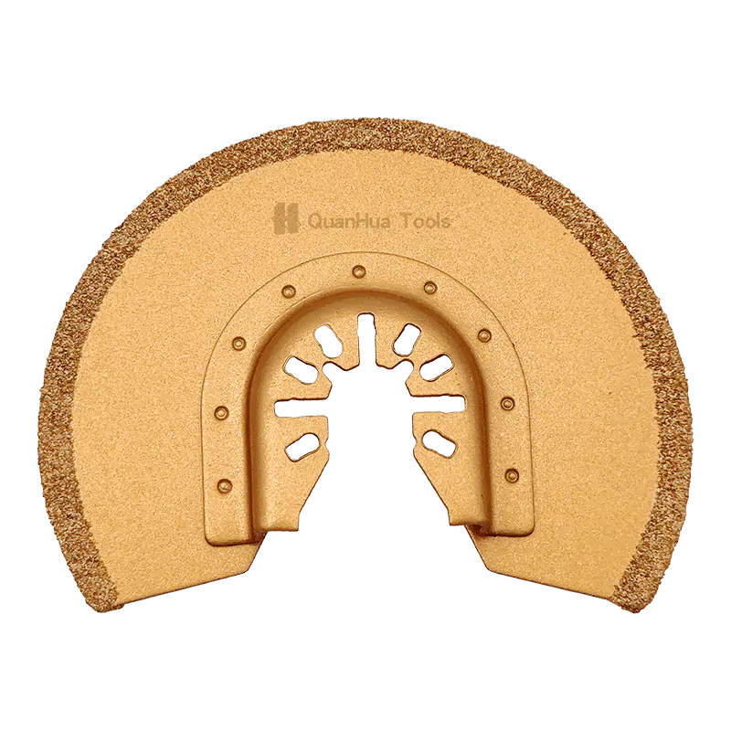 Semicircle carbide cement blade